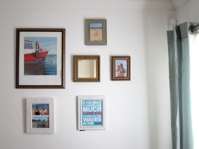 The Living Room gallery wall